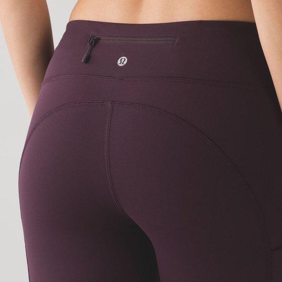 Lululemon Speed Tight Brushed, Purple, 6 - Picture 1 of 12